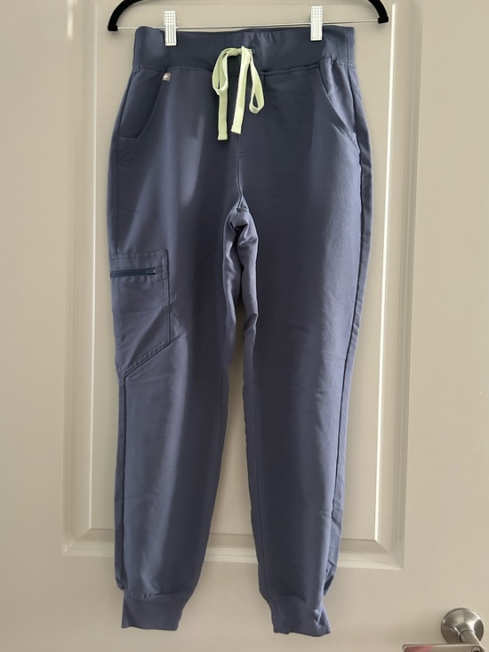 Figs Other - FIGS High Waisted Zamora Jogger Scrub Pants – Steel Blue – Small Petite (S/P)